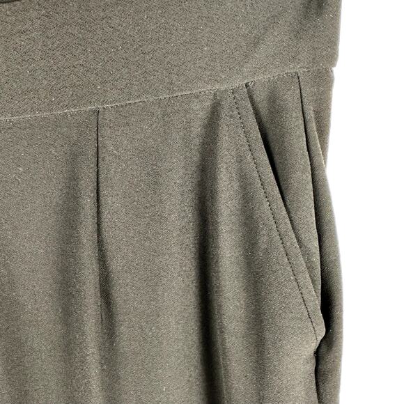 Hilary Radley High Rise Trousers Women M Black Pull On Crop Pant Business Casual - Picture 7 of 11